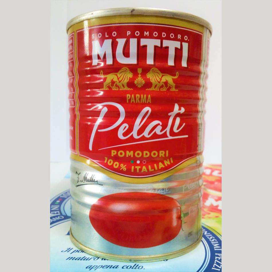 Mutti Pomodori Pelati ITALIANI 100% 400 gr.